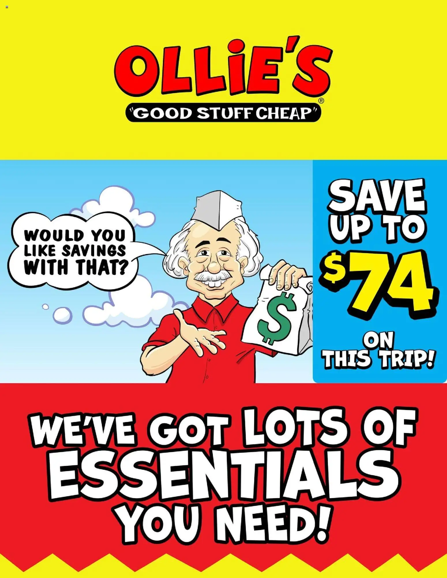 Ollie's Weekly Ad - valid from 08/27/2026 | Page: 1