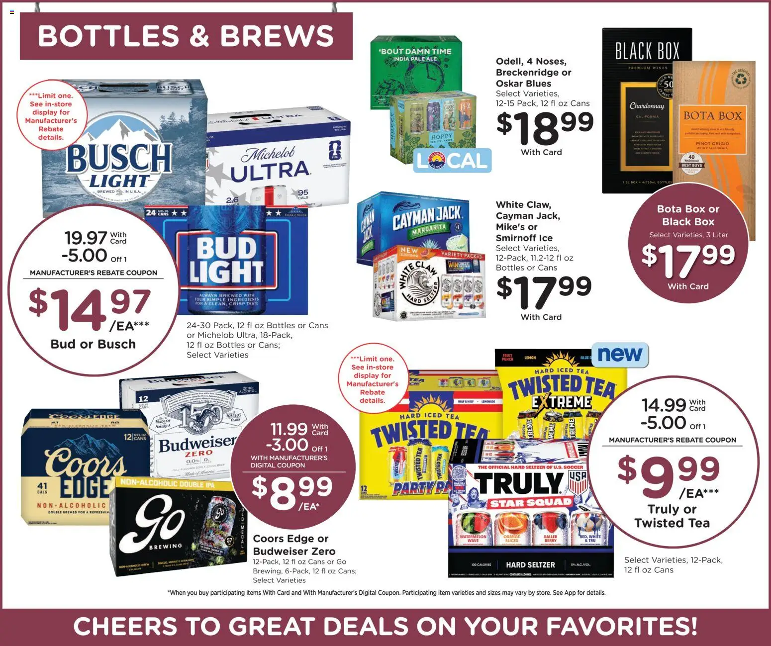 King Soopers Weekly Ad - valid from 06/24/2026 | Page: 15 | Products: Box, Tea, Lemon, Watermelon