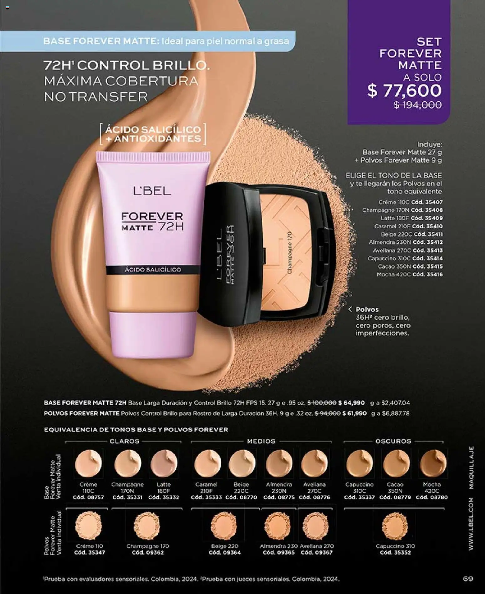 L'Bel revista - valida desde el 04.05.2026 | Página: 73 | Productos: Té, Individual, Brillo, Maquillaje