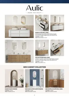 Preview of Mitre 10 2026 Bathroom Innovation E-Selection Guide - valid from 07.05.2026 | Page: 5 | Products: Cabinet