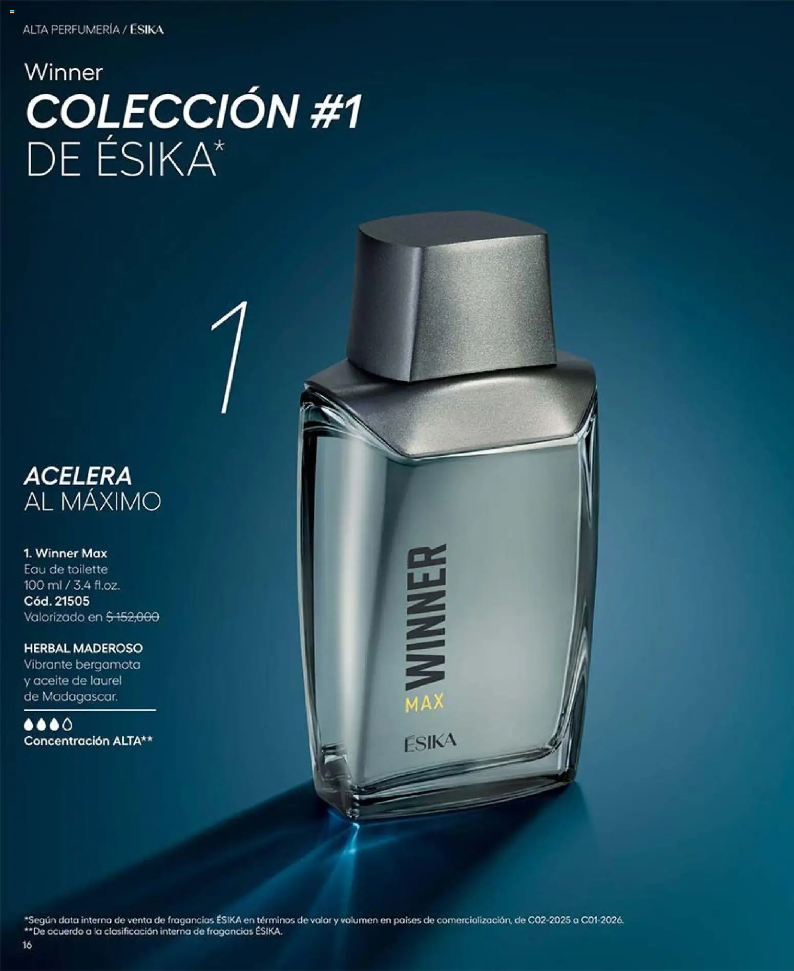 Ésika revista - valida desde el 30/10/2026 | Página: 16 | Productos: Eau de toilette, Aceite