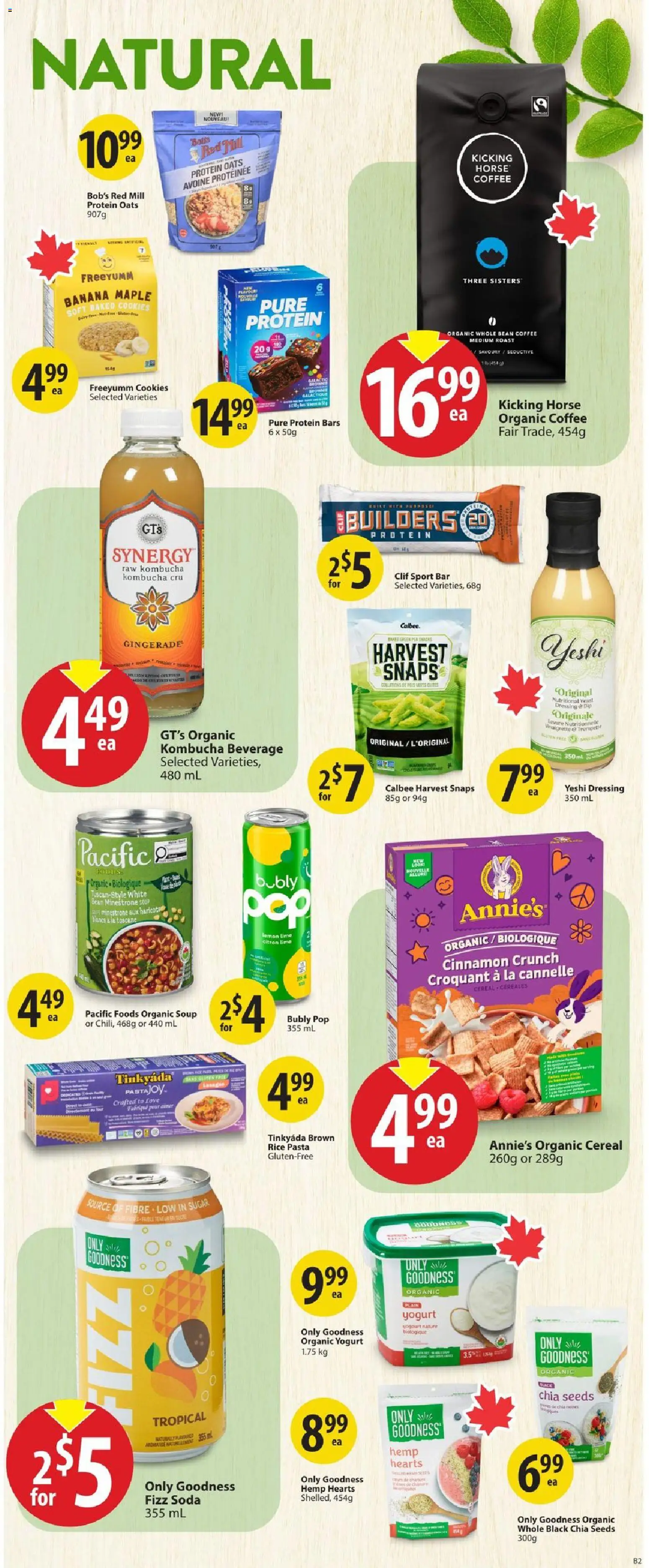 Save on foods flyer valid from Sep 17, 2026 | Page: 26 | Products: Rice, Cookies, Oats, Yogurt