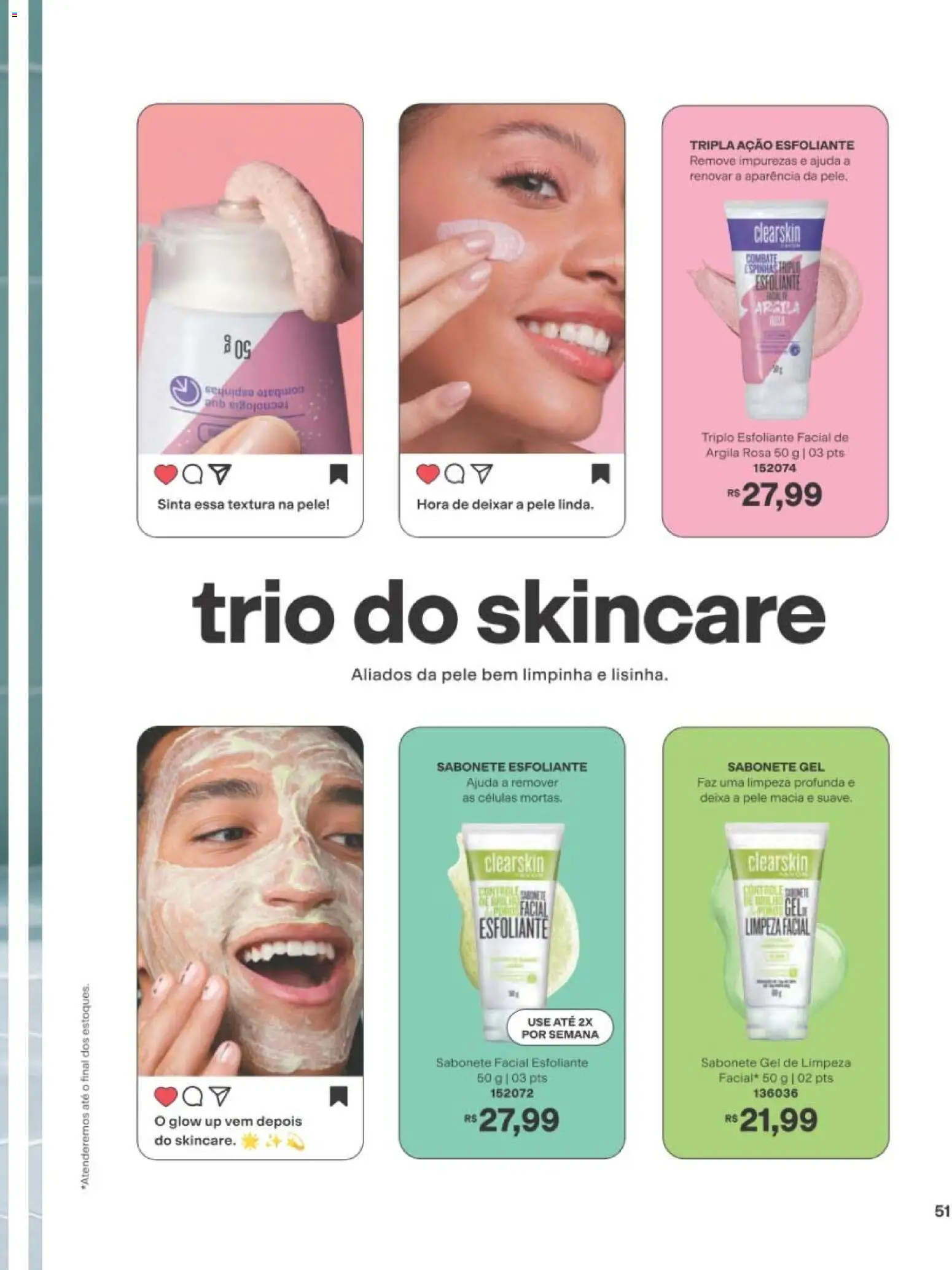 Avon Folheto - válido de 29/06/2026 | Página: 51 | Produtos: Argila, Gel de limpeza, Sabonete