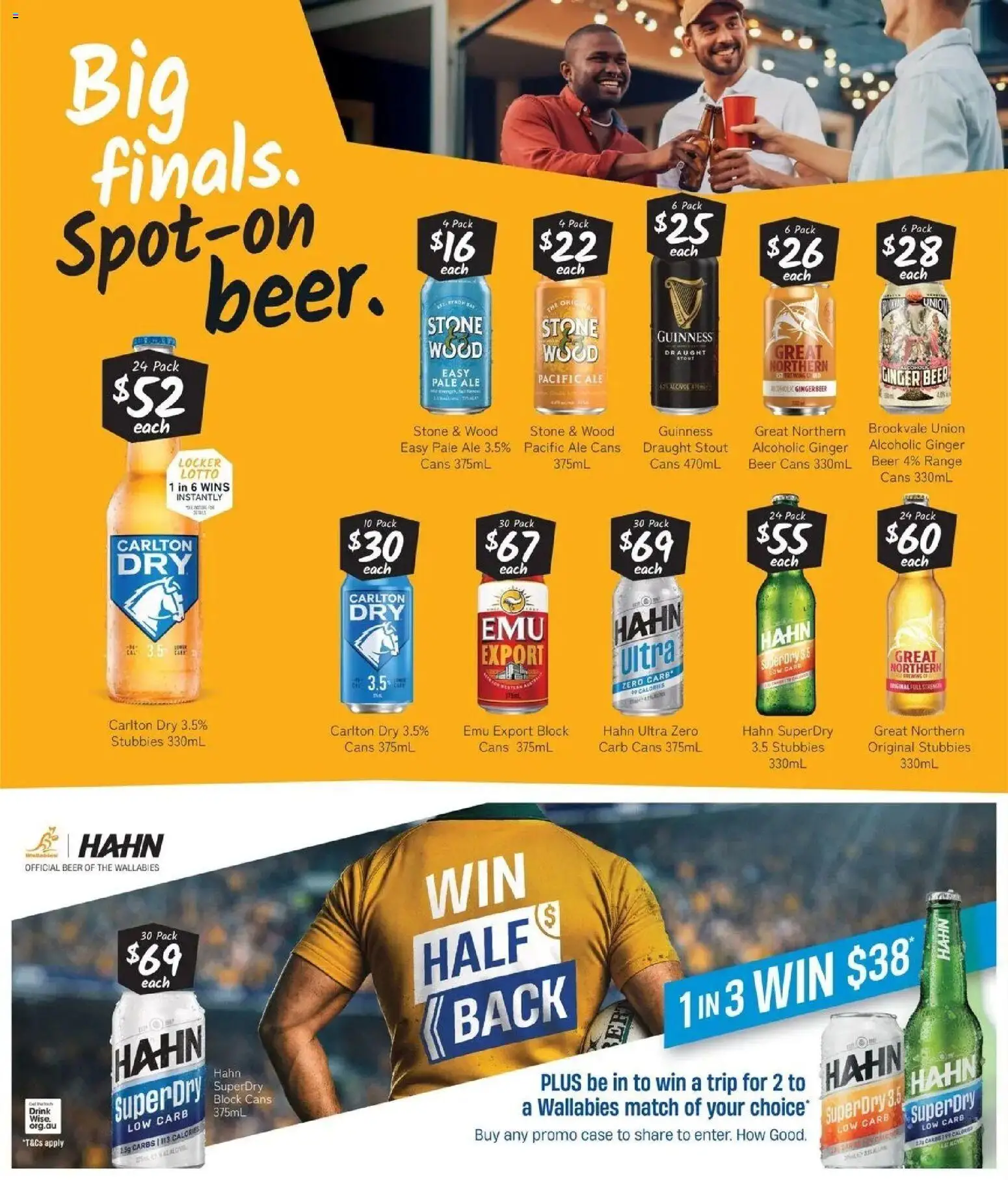 Cellarbrations catalogue - valid from 21/09/2026 | Page: 3 | Products: Ginger, Beer, Wood, Case
