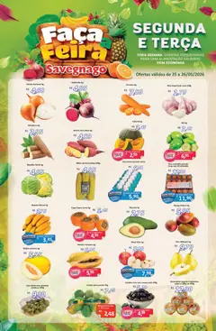 Savegnago - Ofertas da semana - Pré-Visualização do folheto da loja Savegnago, válido de 25.05.2026