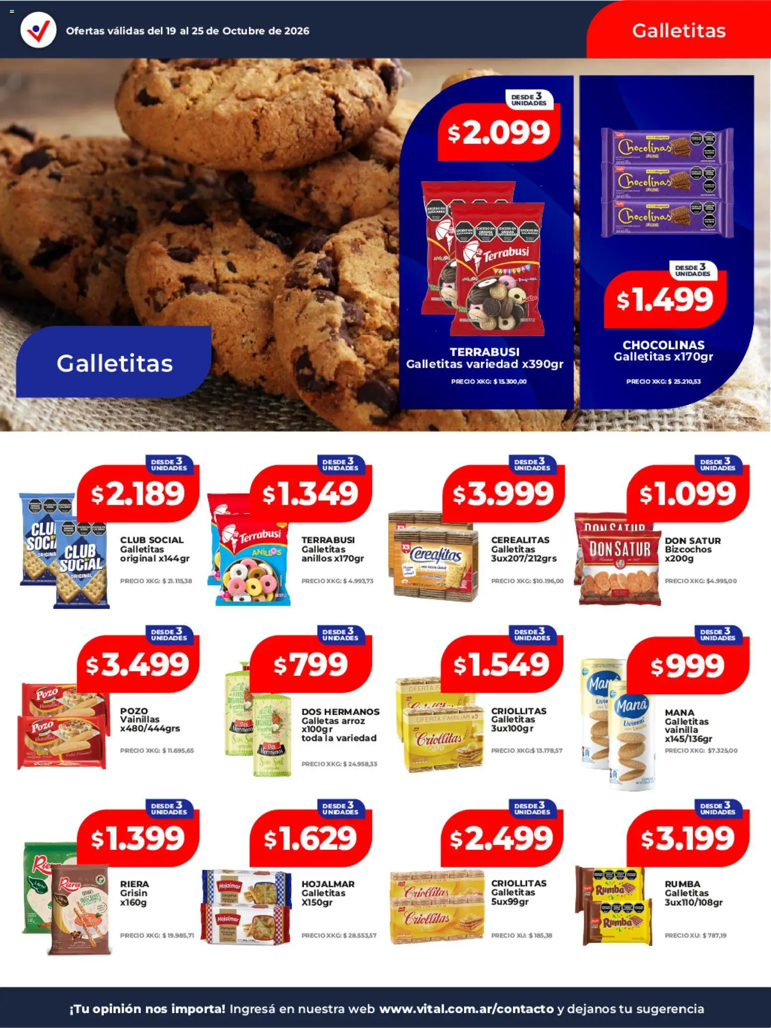 Vital - Ofertas │ válido desde el 19/10/2026 | Página: 26