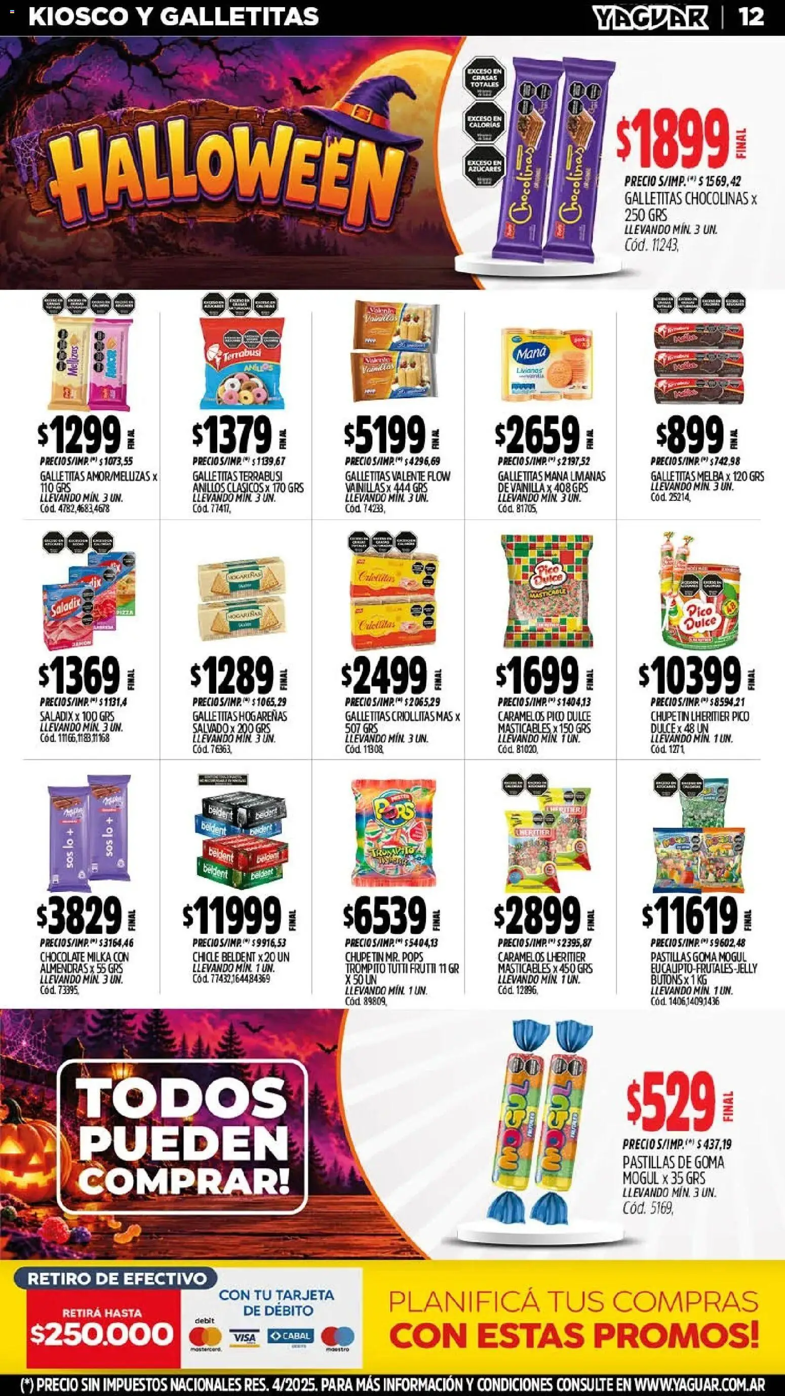Yaguar - Oferta Semanal Chaco │ válido desde el 26/10/2026 | Página: 12