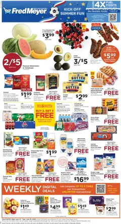 Preview of Fred Meyer weekly ads valid from 10.06.2026