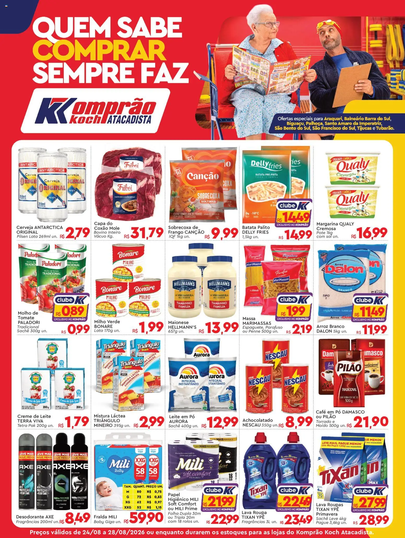 Komprao Atacadista Folheto - válido de 24/08/2026 | Página: 1