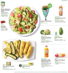 Preview of Publix weekly ads valid from 07/15/2026 | Page: 7 | Products: Vitamin, Romaine, Peppers, Cauliflower