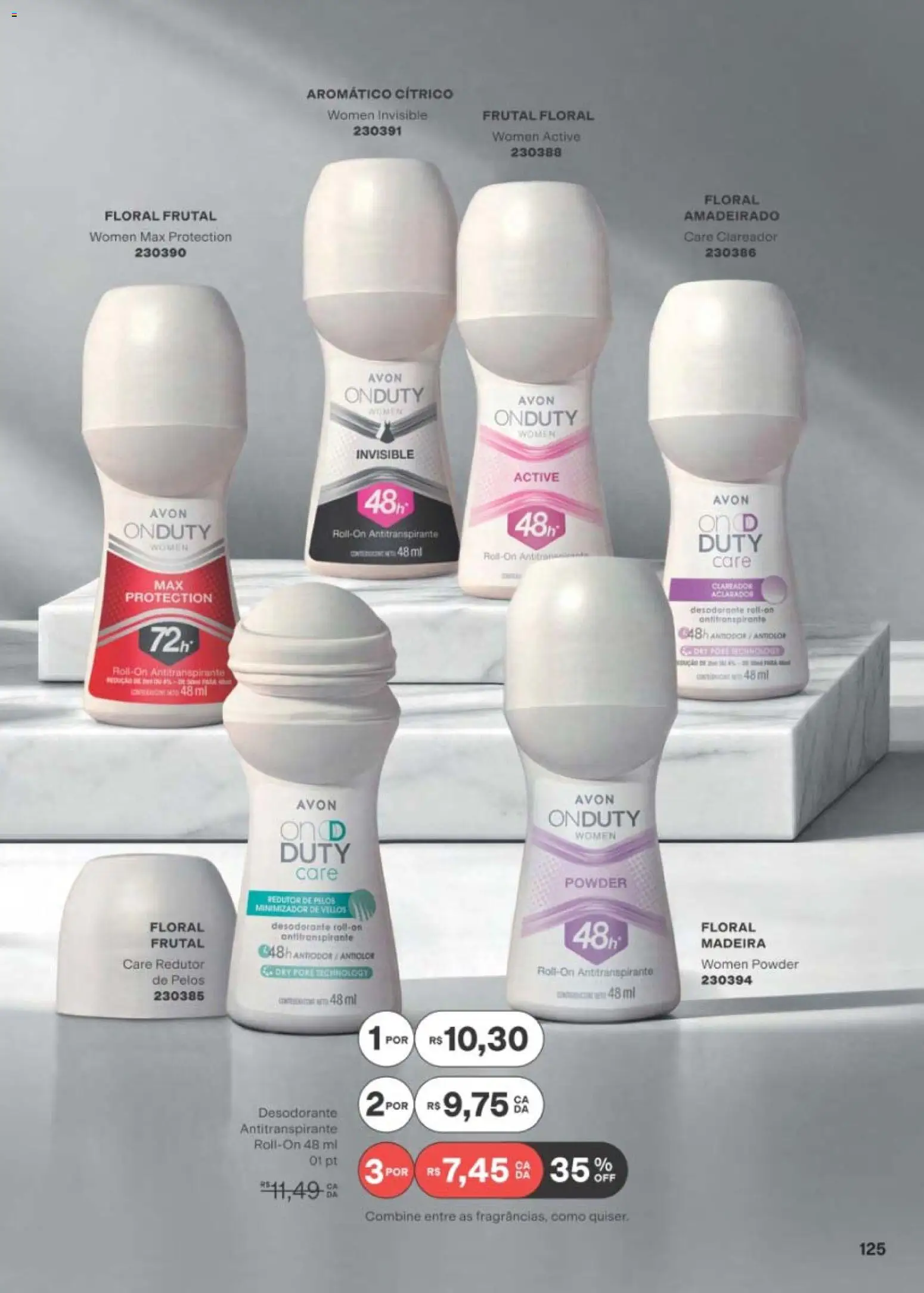 Avon Folheto - válido de 19/07/2026 | Página: 125 | Produtos: Desodorante