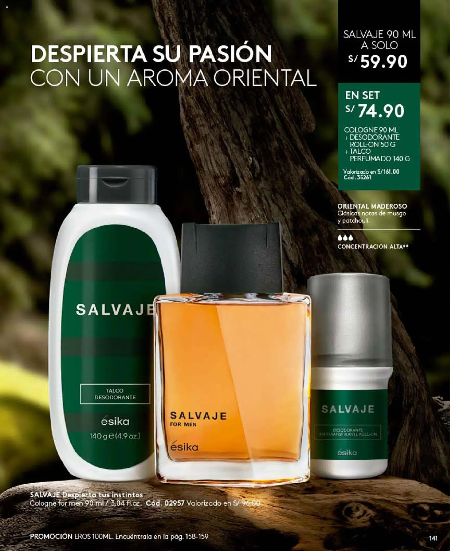 Catálogo Ésika válido desde 30.05.2026 | Página: 141 | Productos: Desodorante, Antitranspirante