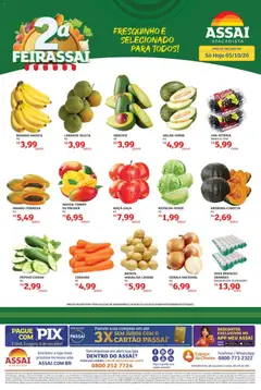 Assaí Atacadista ofertas - MT - Pré-Visualização do folheto da loja Assaí Atacadista, válido de 05/10/2026