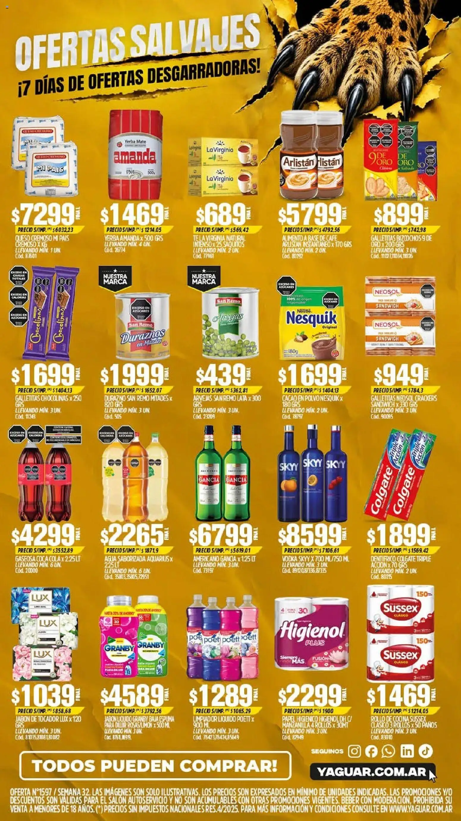 Yaguar catálogo │ válido desde el 03/08/2026 | Página: 2