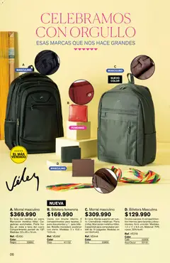 Leonisa catálogo aniversario leonisa -  Vista previa de la revista de la tienda Leonisa valido desde el 25/06/2026 | Página: 6 | Productos: Billetera, Lona, Monedero, Morral