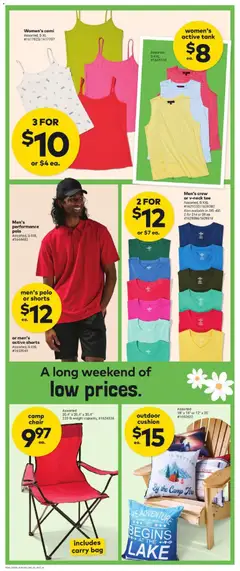Preview of camp chair, Assorted 20.4 x 20.4" x 35.4" 220 lb weight capacity, #1624336 includes carry bag from shop Giant Tiger valid from 13.05.2026 | Page: 5