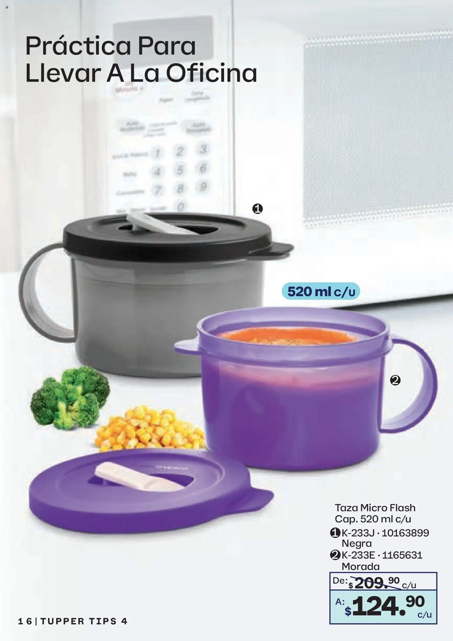 Nuevas ofertas de Tupperware válidas en toda la República Mexicana desde el 23.03.2026. ¡Encuentra las mejores ofertas en Tupperware catálogo! | Página: 16 | Productos: Taza, Tupper