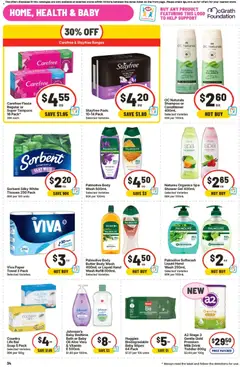 Preview of IGA catalogue Brunswick - valid from 16/09/2026 | Page: 32 | Products: Butter, Aloe vera, Lime, Foundation