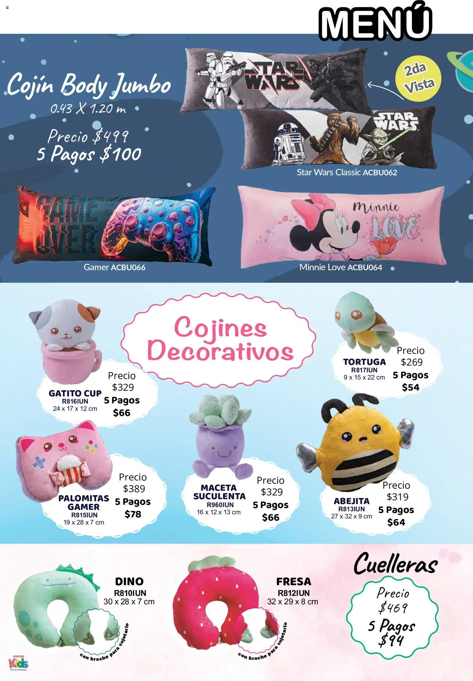 Nuevas ofertas de Colchas Concord válidas en toda la República Mexicana desde el 15/10/2026. ¡Encuentra las mejores ofertas en Colchas Concord catálogo Colección Infantil Para los más peques! | Página: 22