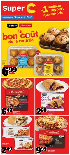 Preview of Super C circulaire - Le bon coût de la rentrée from shop Super C valid from Sep 10, 2026