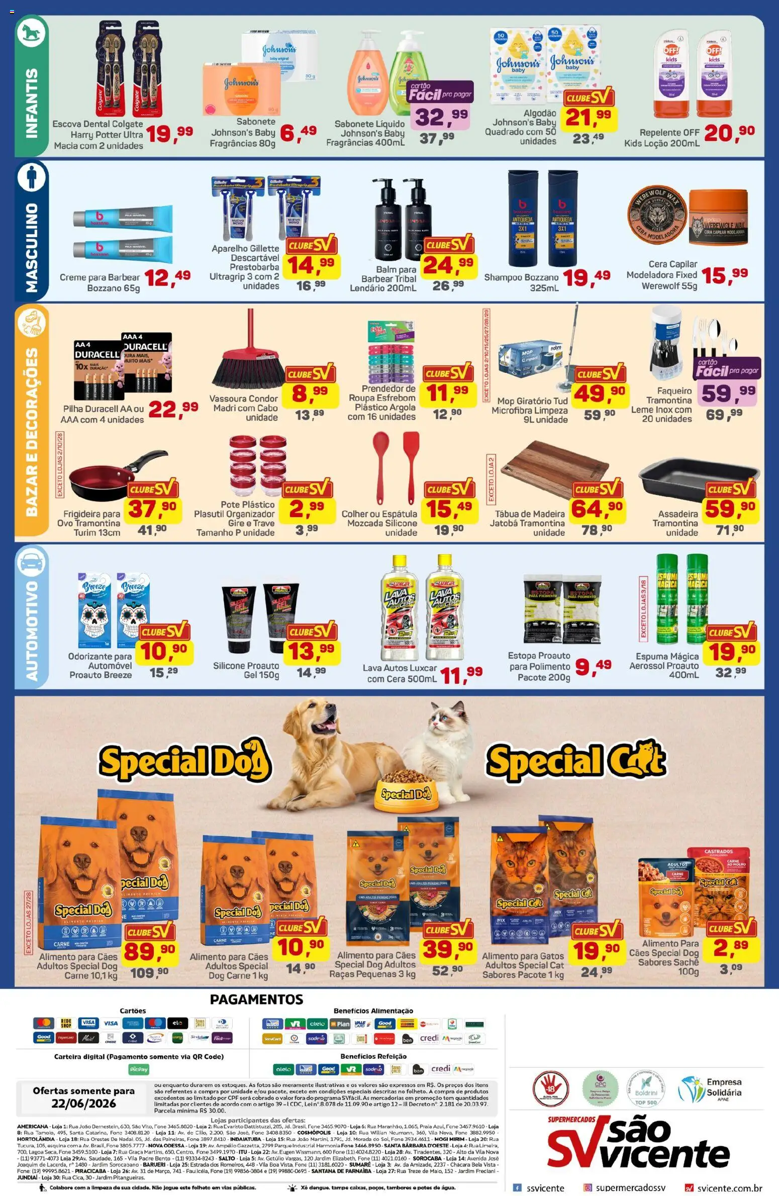 Supermercados São Vicente Folheto - válido de 22/06/2026 | Página: 2