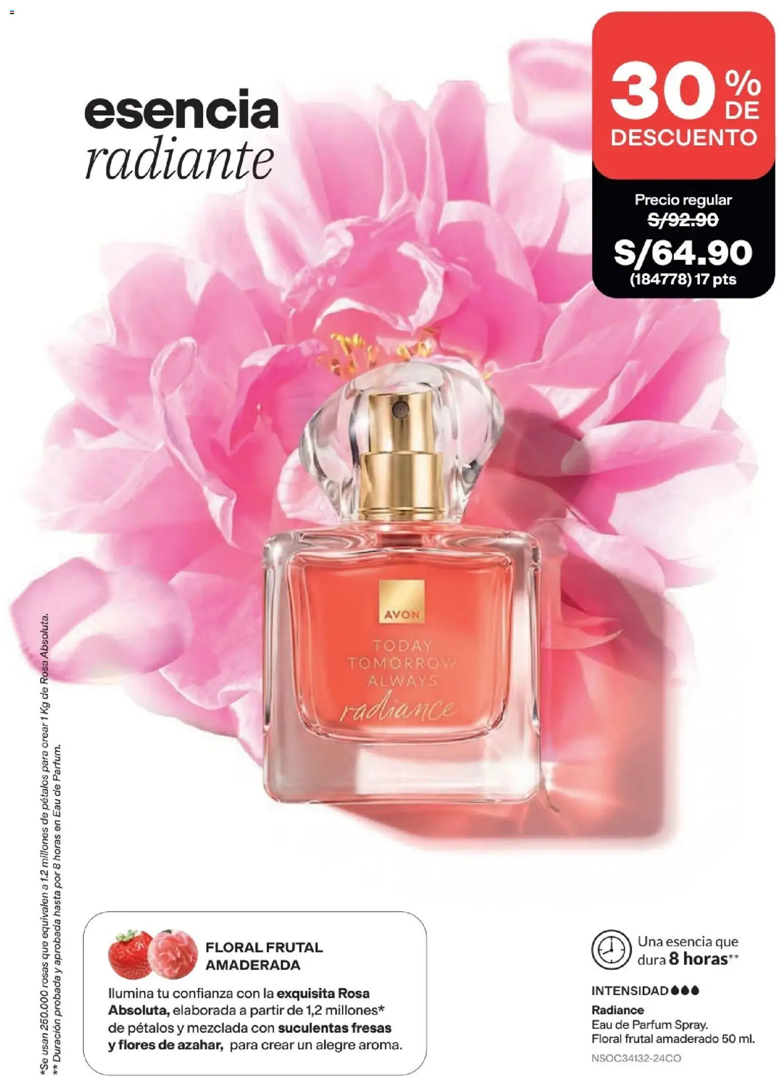 Catálogo Avon válido desde 11/08/2026 | Página: 76 | Productos: Fresas, Flores