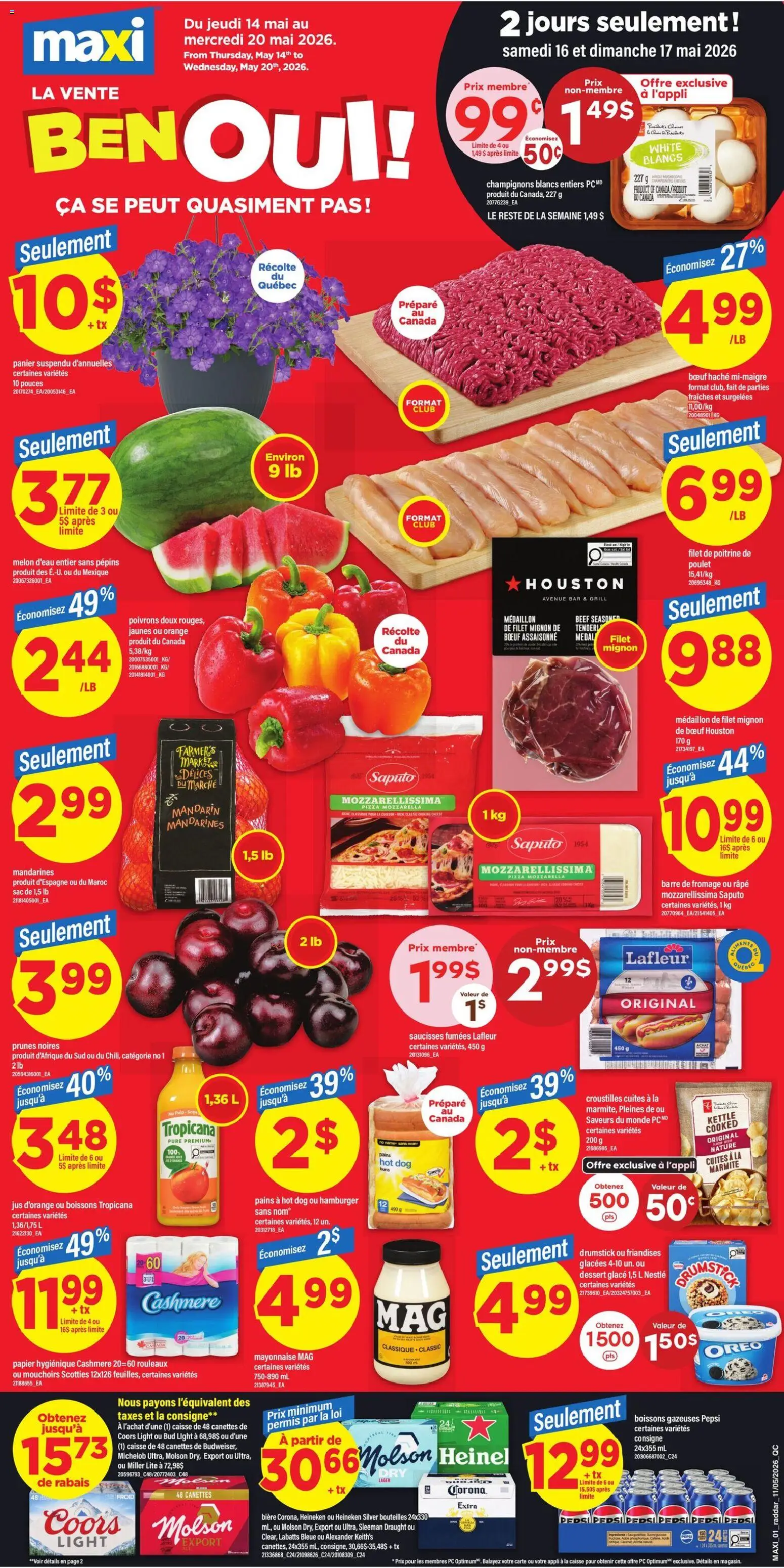 Maxi flyer valid from 14.05.2026 | Page: 1