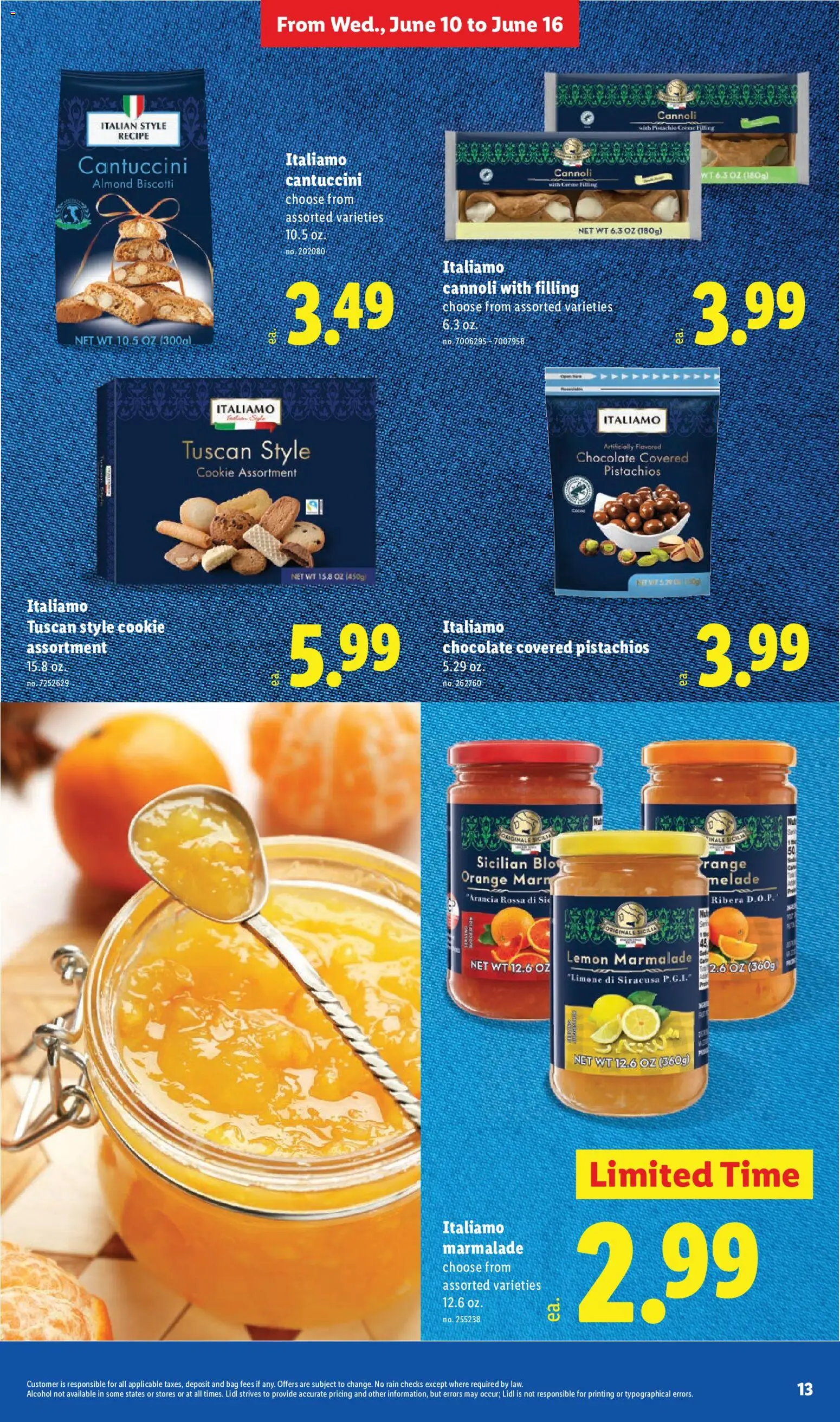 Lidl Weekly Ad - valid from 10.06.2026 | Page: 13 | Products: Chocolate, Bag