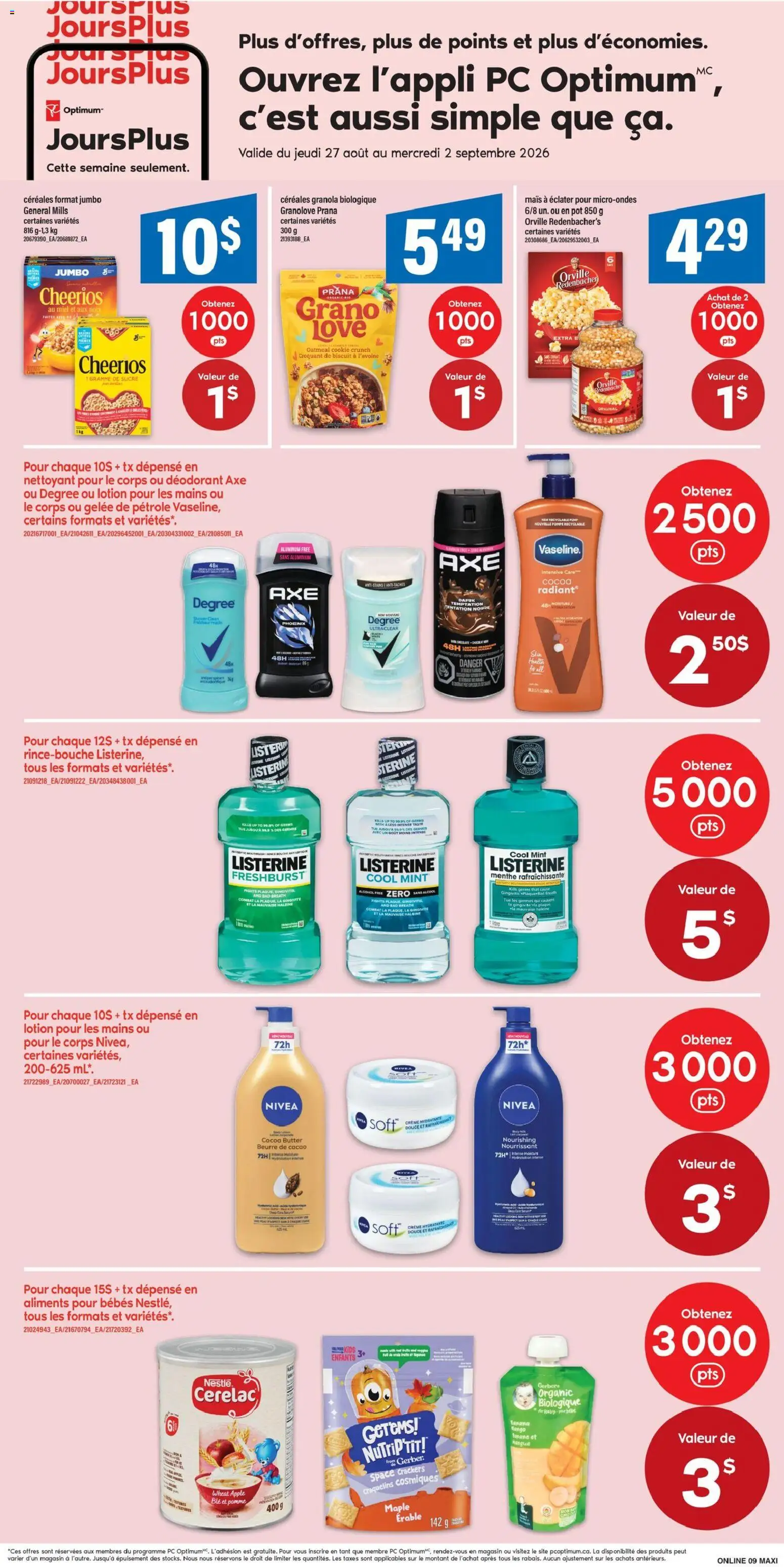Maxi flyer valid from Aug 27, 2026 | Page: 12