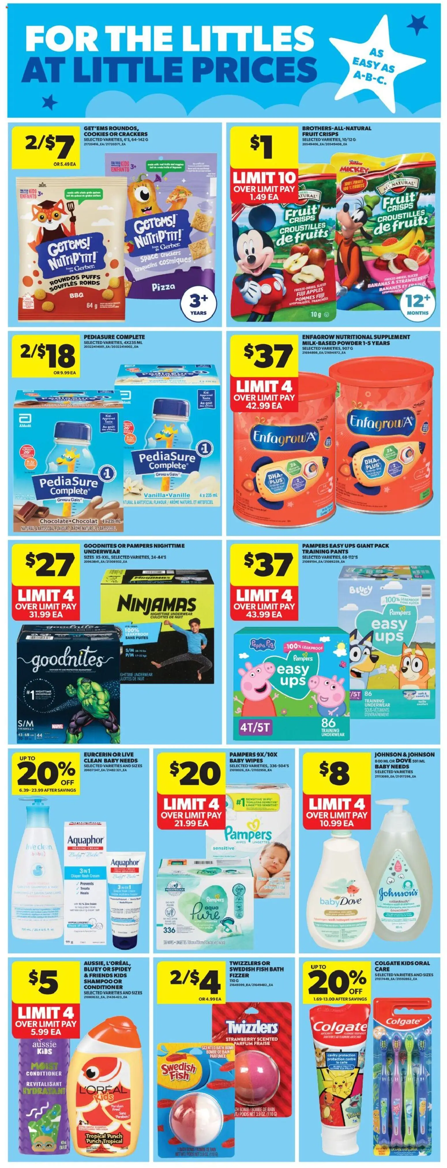 Real Canadian Superstore flyer valid from 21.05.2026 | Page: 34 | Products: Cream, Cookies, Shampoo, Apples