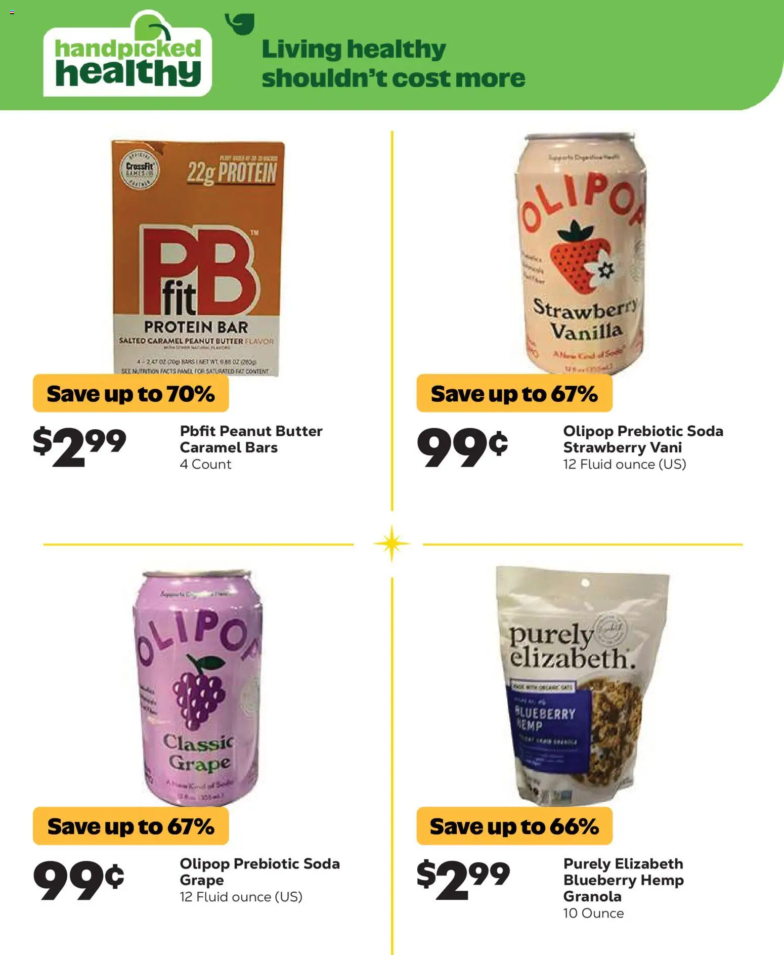 Grocery Outlet Weekly Ad - valid from 09/30/2026 | Page: 9 | Products: Butter, Protein, Protein bar, Vanilla