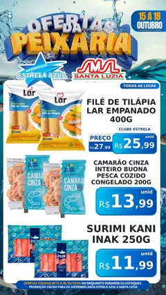 Estrela Azul ofertas Peixaria - Pré-Visualização do folheto da loja Estrela Azul, válido de 15/10/2026