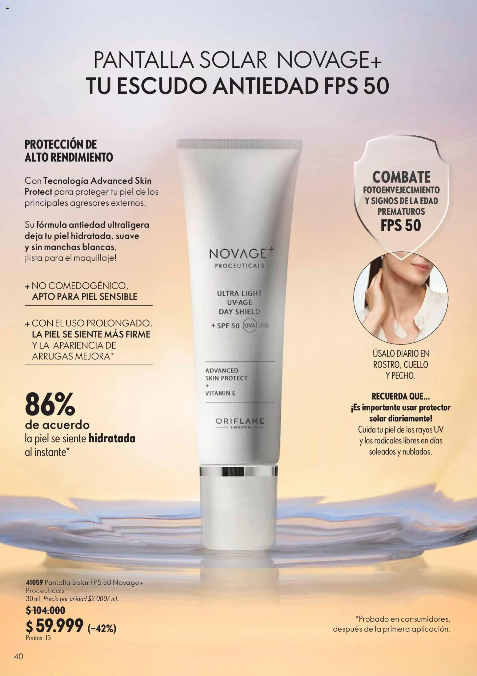Oriflame revista - valida desde el 03/10/2026 | Página: 40
