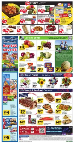 Preview of Vons weekly ads valid from 07/01/2026 | Page: 5 | Products: Toaster, Salad, Seafood, Bag