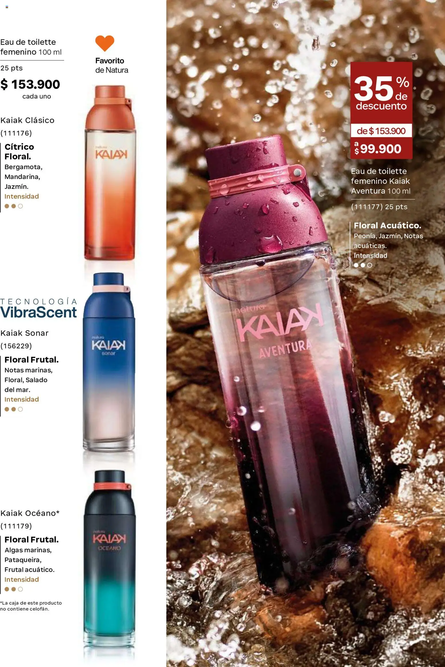 Natura revista - valida desde el 02/09/2026 | Página: 28 | Productos: Caja, Eau de toilette