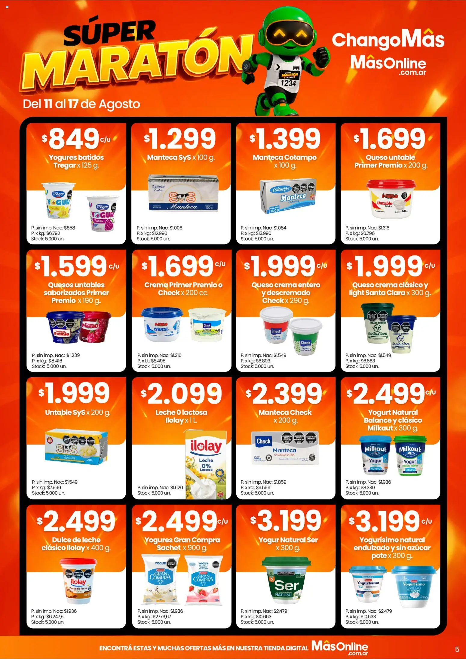 Changomas ofertas │ válido desde el 11/08/2026 | Página: 5