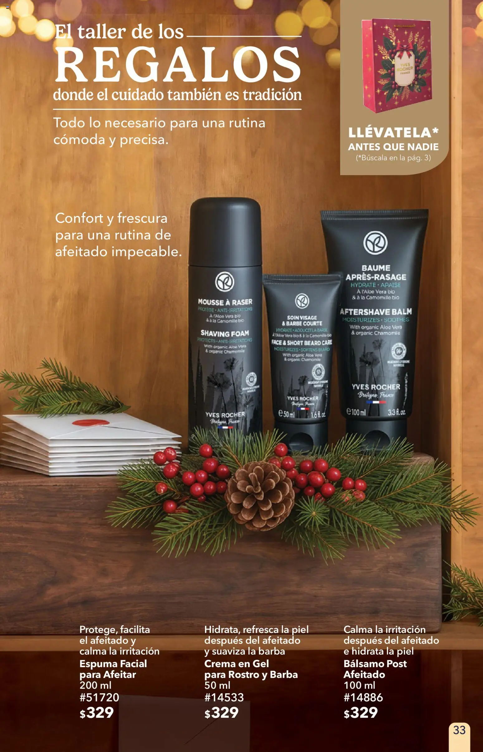 Nuevas ofertas de Yves Rocher válidas en toda la República Mexicana desde el 27/10/2026. ¡Encuentra las mejores ofertas en Yves Rocher campaña 15 2026! | Página: 33