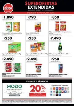 Vista previa Disco ofertas válido desde el 21/07/2026