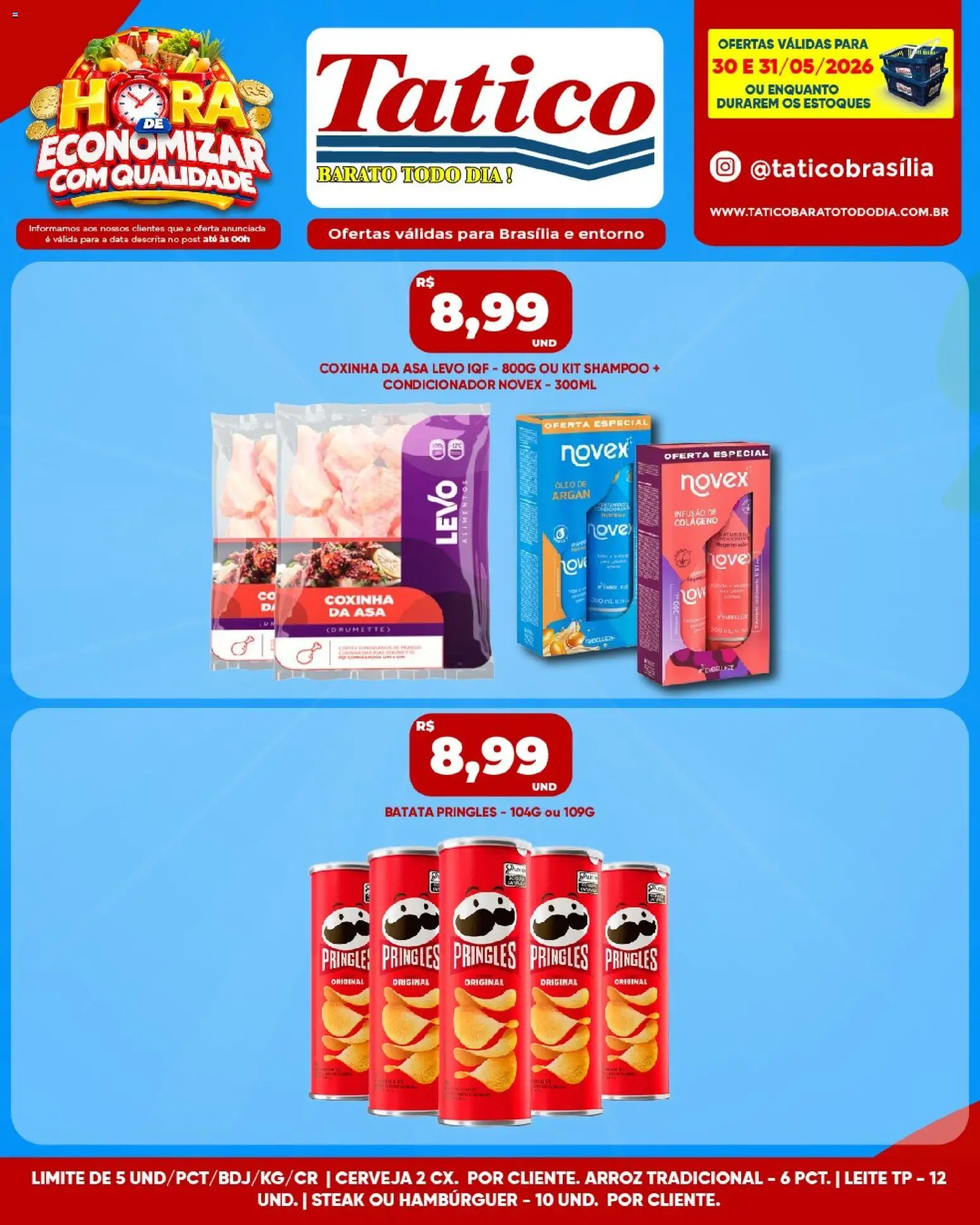 Tatico Folheto - válido de 30.05.2026 | Página: 8 | Produtos: Shampoo, Leite, Óleo, Cerveja