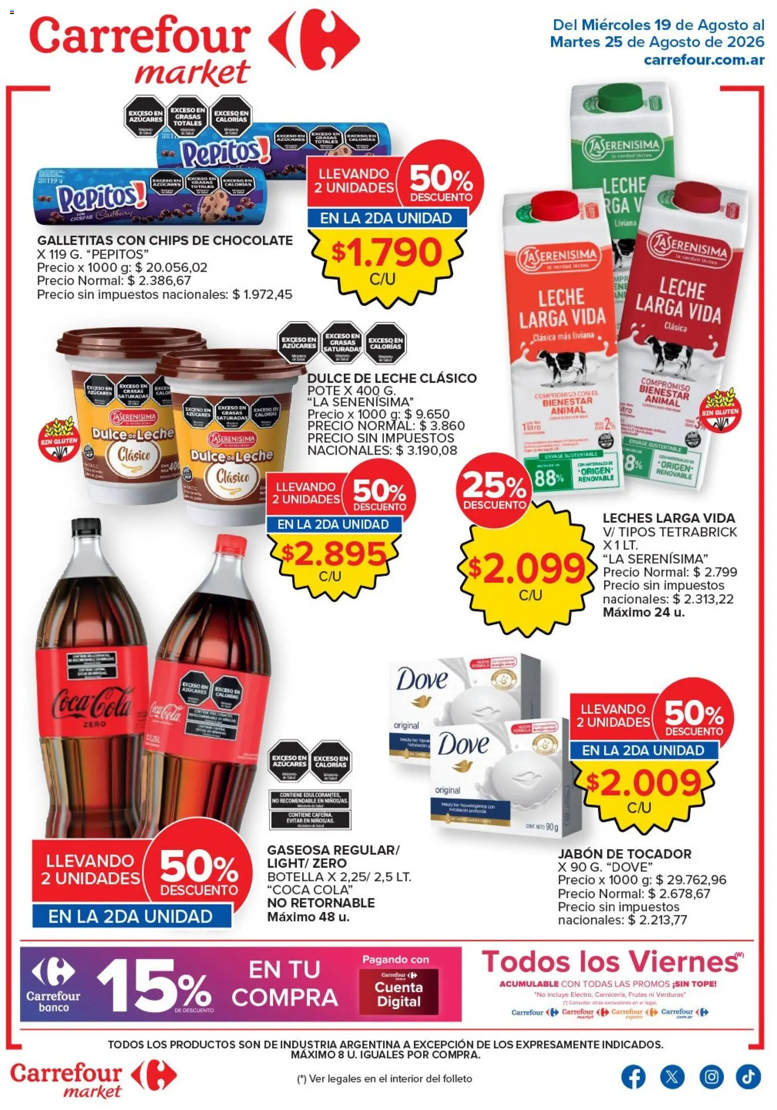 Carrefour Market - Market Corrientes │ válido desde el 19/08/2026 | Página: 1