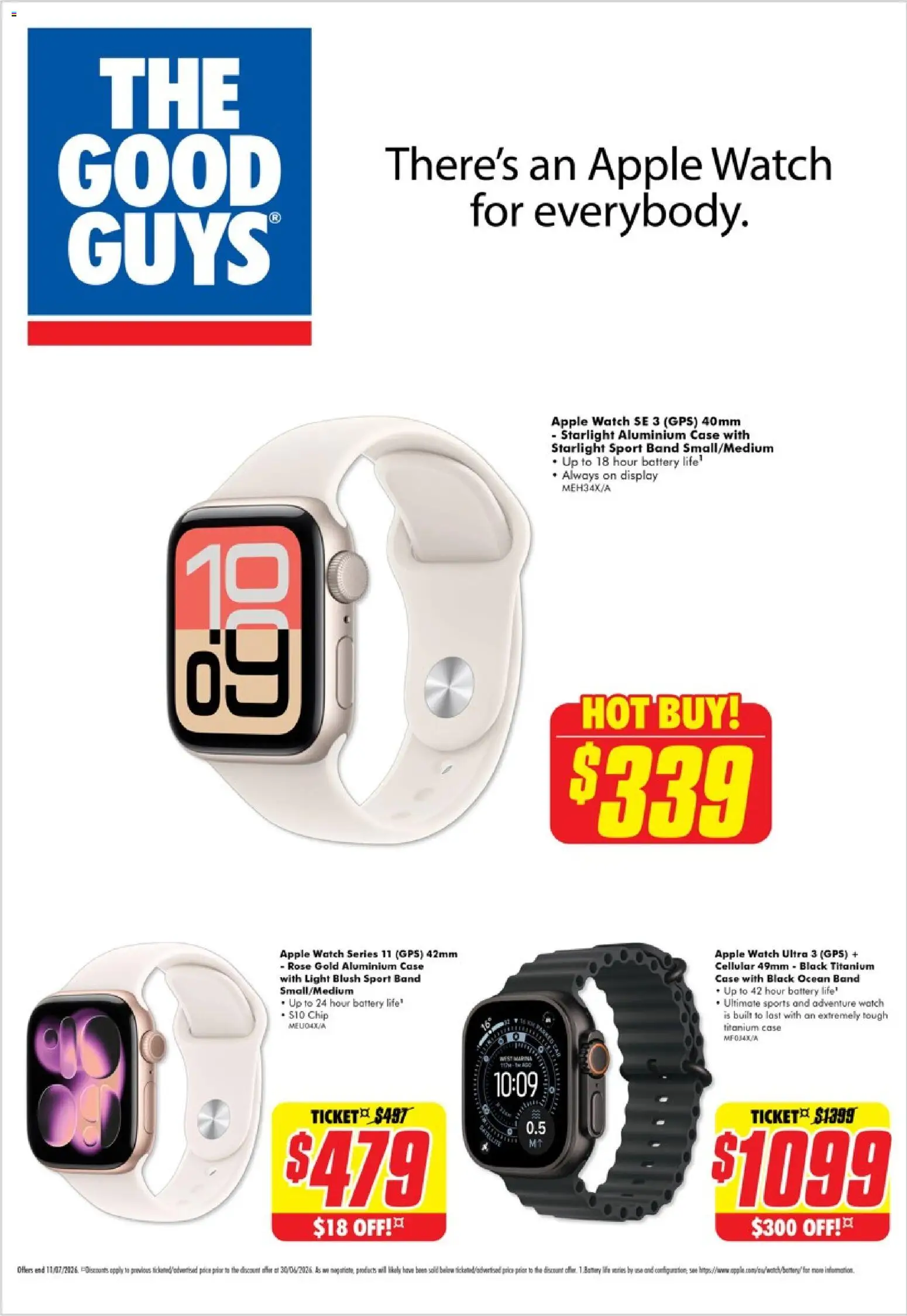 The Good Guys Apple Electronics Deals June 2026