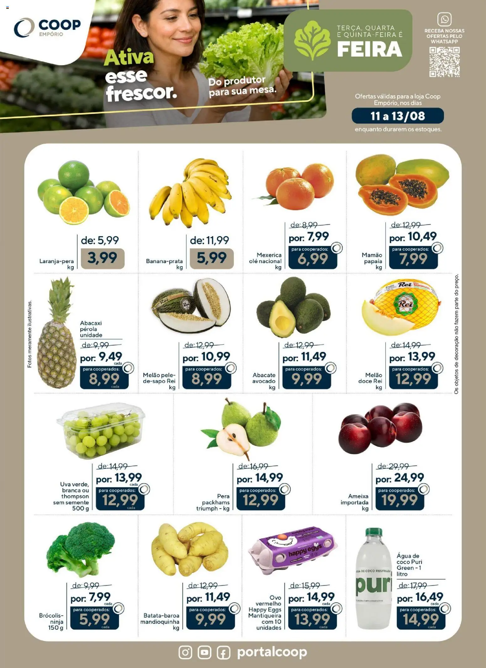 Pré-Visualização do folheto "Coop ofertas Empório" da loja Coop válido a partir de 11/08/2026