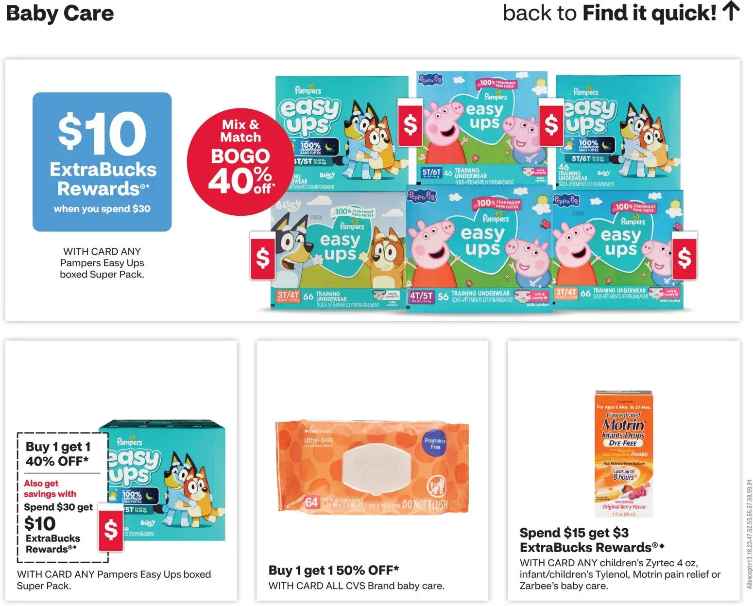 CVS Pharmacy Weekly Ad - PA - valid from 24.05.2026 | Page: 10 | Products: Fragrance, Underwear, UPS