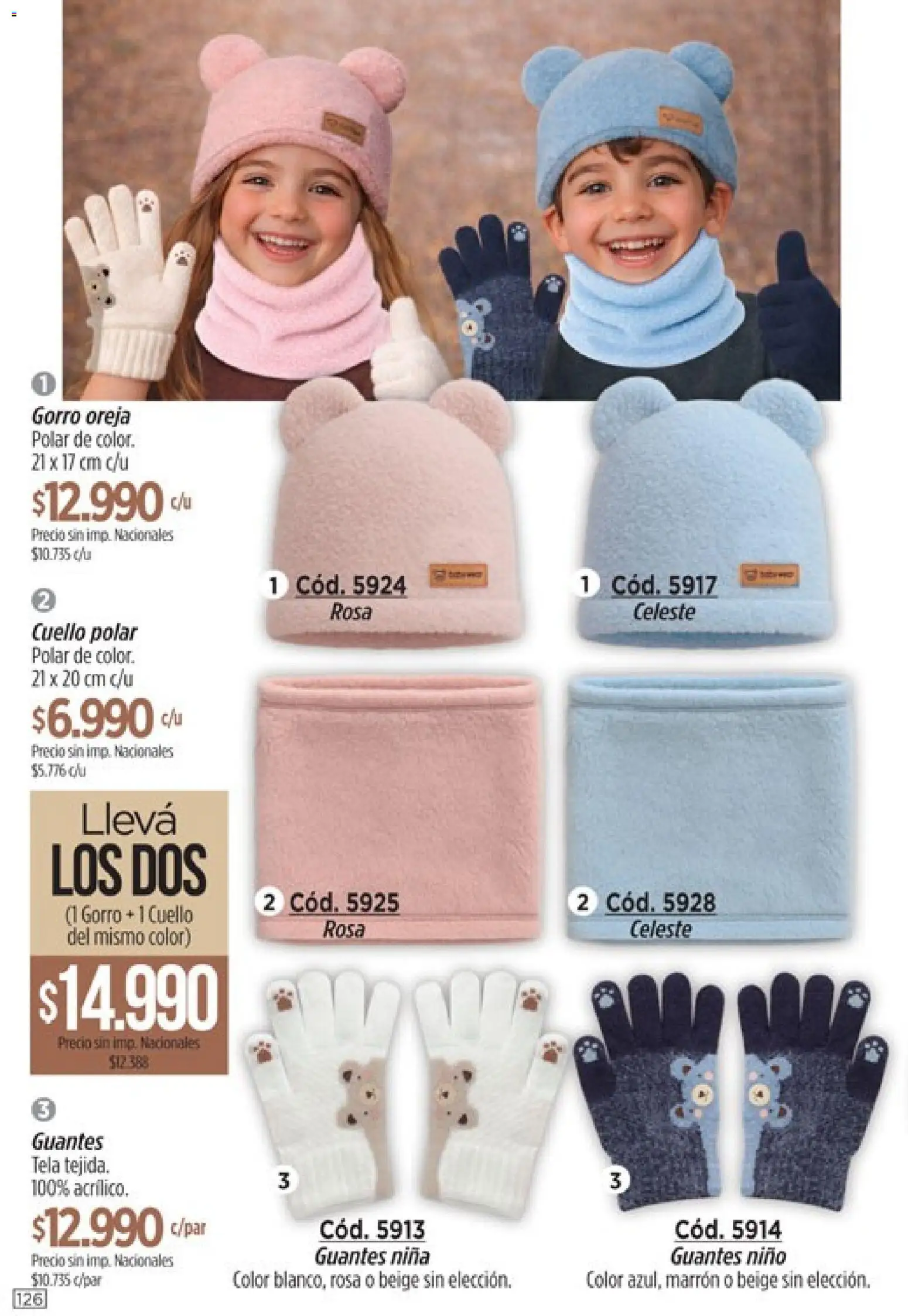 Catálogo Amodil Campaña 9 │ válido desde el 05.05.2026 | Página: 126 | Productos: Guantes