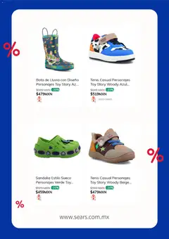Vista previa de Sears promociones, nuevo folleto de la tienda, válido en México a partir del 16/06/2026 | Página: 4 | Productos: Tenis