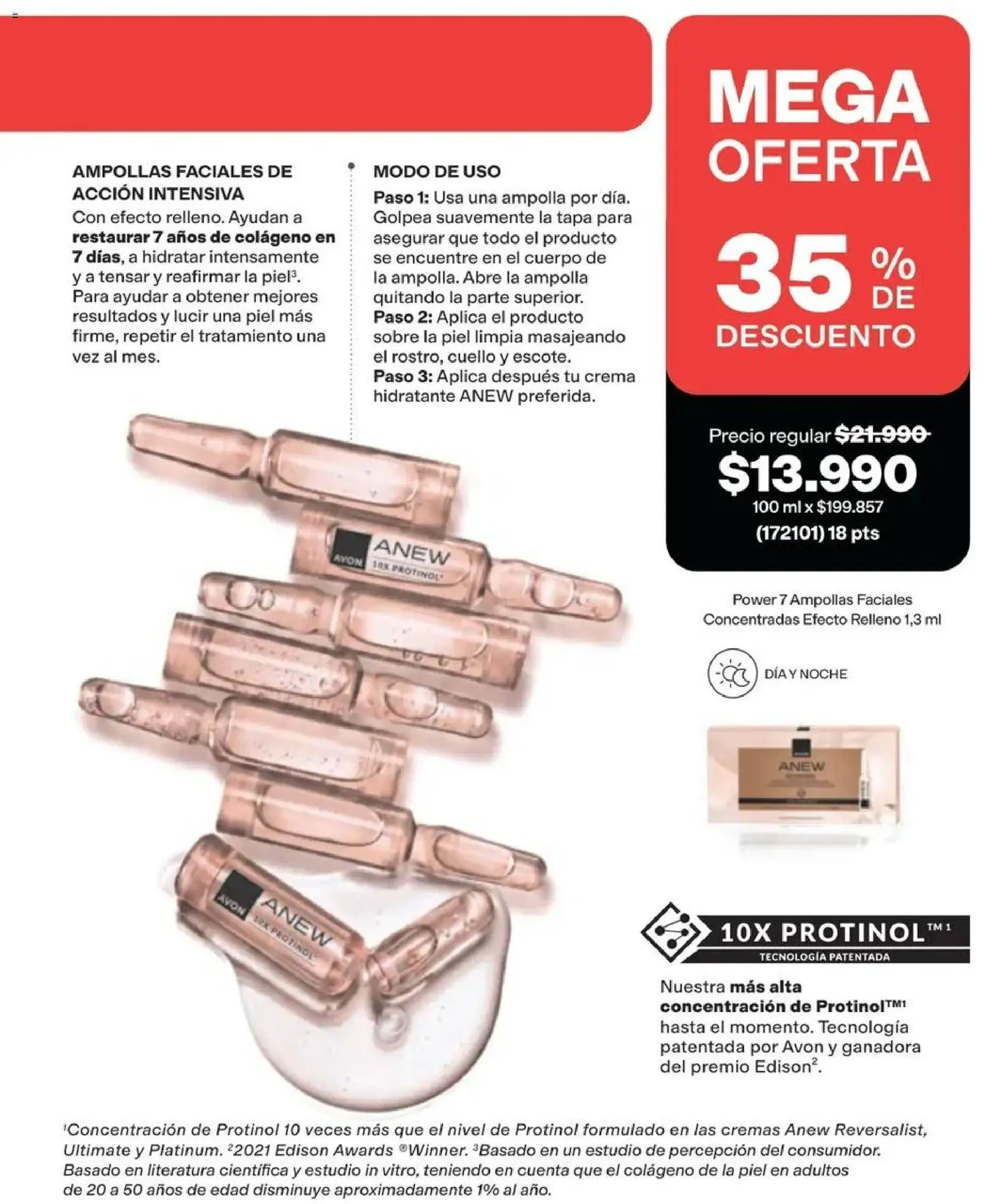 Catálogo Avon Campaña 14 │ válido desde el 15.09.2026 | Página: 157 | Productos: Ampolla, Tapa, Sobre, Crema
