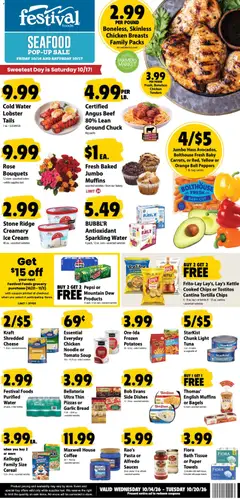 Preview of Festival Foods weekly ads valid from 10/14/2026