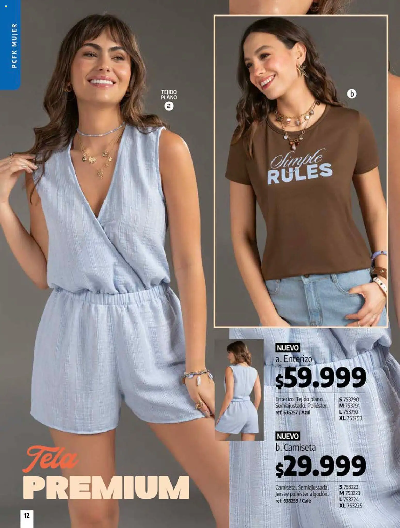 Pacifika revista - valida desde el 18/09/2026 | Página: 12 | Productos: Camiseta, Café, Enterizo