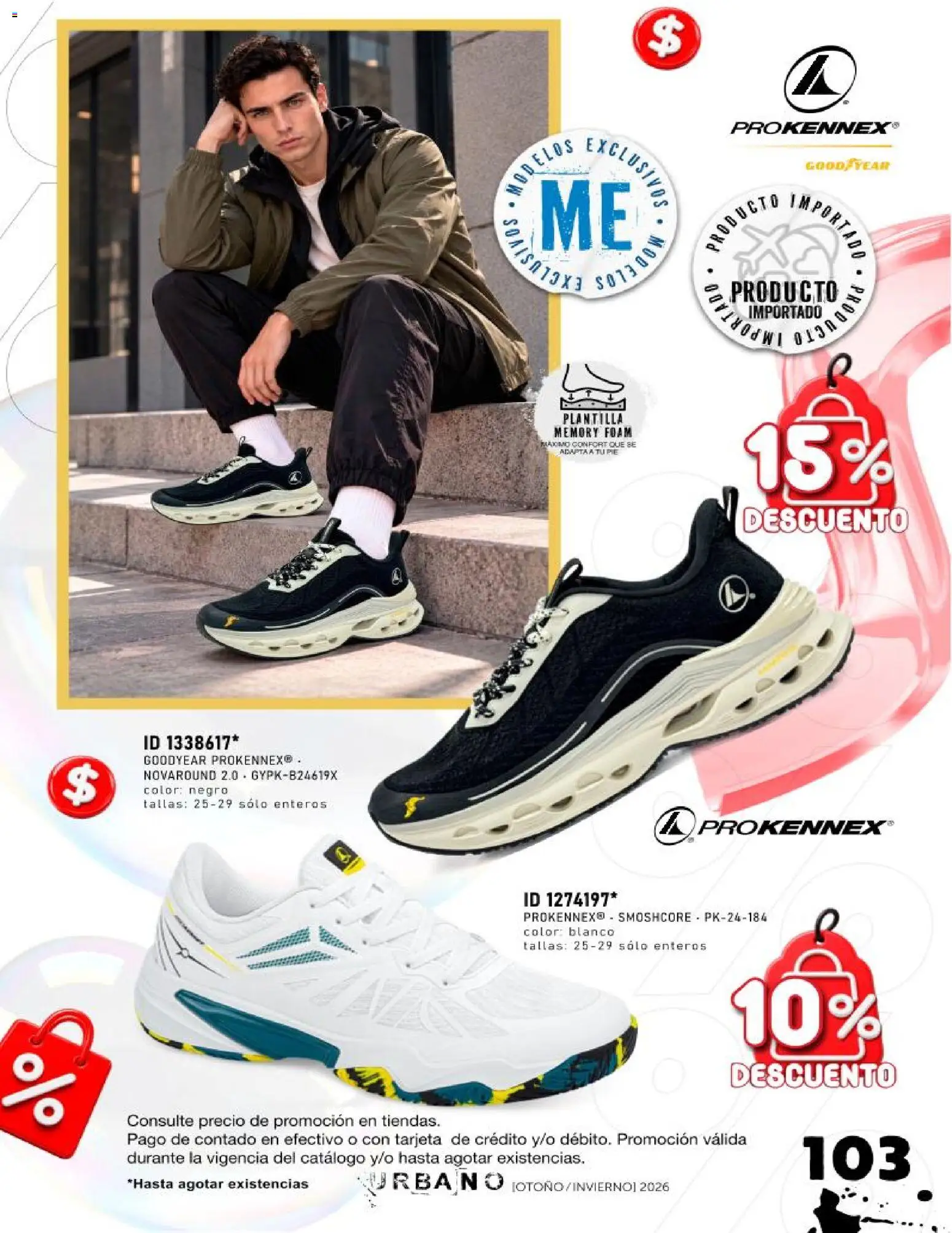 Nuevas ofertas de Price Shoes válidas en toda la República Mexicana desde el 15/10/2026. ¡Encuentra las mejores ofertas en Price Shoes catálogo Urbano! | Página: 101