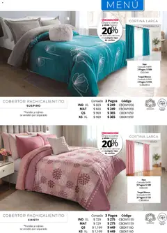 Vista previa de Colchas Concord catálogo, nuevo folleto de la tienda, válido en México a partir del 01/05/2026 | Página: 318 | Productos: Cobertor